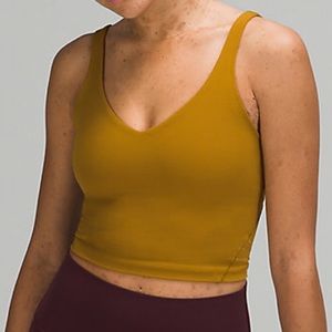 Lululemon Align tank mustard size 4